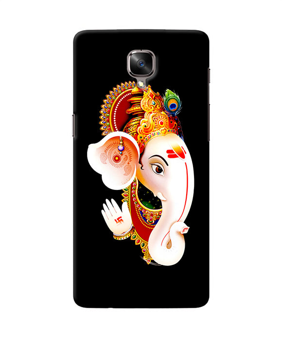 Lord Ganesh Face Oneplus 3 / 3t Back Cover