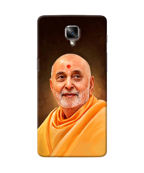 Pramukh Swami Painting Oneplus 3 / 3t Back Cover