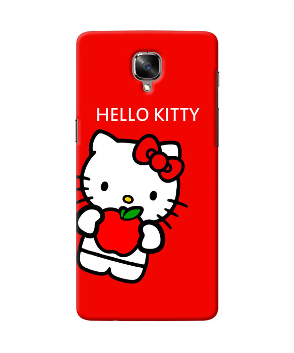 Hello Kitty Red Oneplus 3 / 3t Back Cover