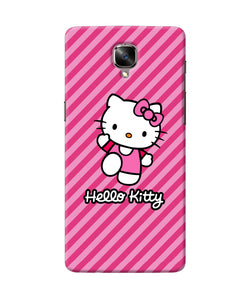 Hello Kitty Pink Oneplus 3 / 3t Back Cover