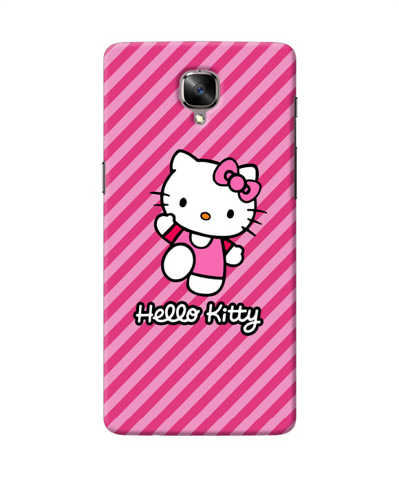 Hello Kitty Pink Oneplus 3 / 3t Back Cover