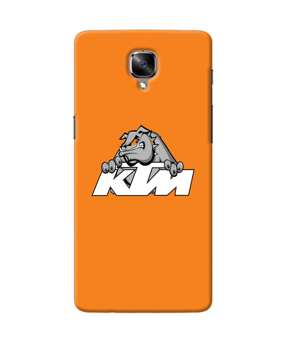 Ktm Dog Logo Oneplus 3 / 3t Back Cover