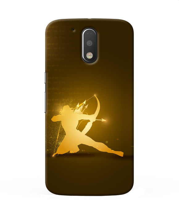 Lord Ram - 3 Moto G4 / G4 Plus Back Cover