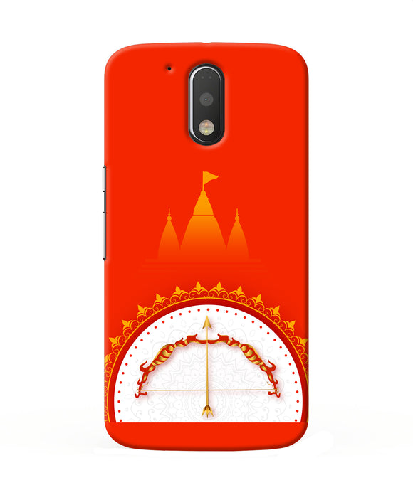 Ram Mandir Bow Arrow Moto G4 / G4 Plus Back Cover