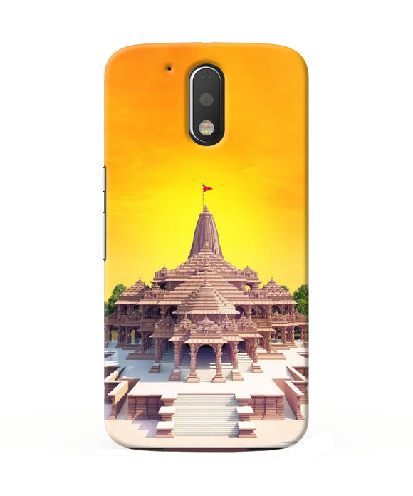 Ram Mandir Ayodhya Moto G4 / G4 Plus Back Cover