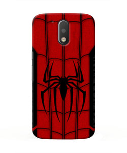 Spiderman Costume Moto G4/G4 plus Real 4D Back Cover