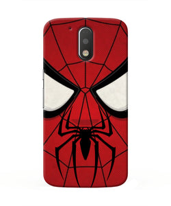 Spiderman Face Moto G4/G4 plus Real 4D Back Cover