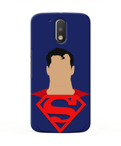 Superman Cape Moto G4/G4 plus Real 4D Back Cover