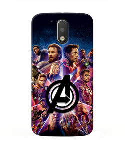 Avengers Superheroes Moto G4/G4 plus Real 4D Back Cover