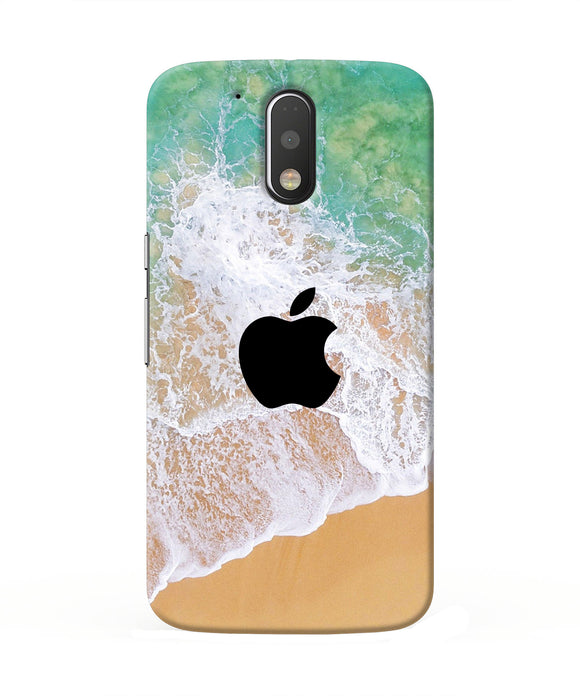 Apple Ocean Moto G4/G4 plus Real 4D Back Cover