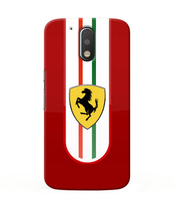 Ferrari Art Moto G4/G4 plus Real 4D Back Cover