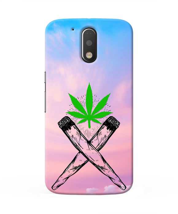 Weed Dreamy Moto G4/G4 plus Real 4D Back Cover