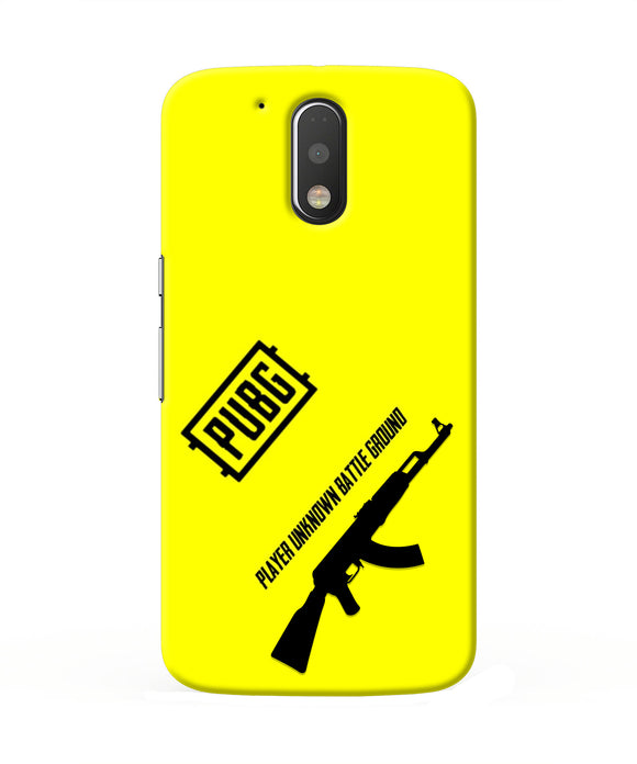 PUBG AKM Gun Moto G4/G4 plus Real 4D Back Cover