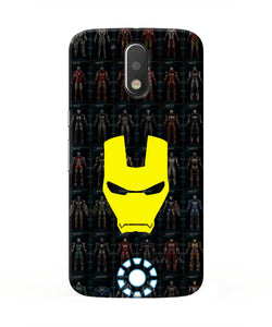 Iron Man Suit Moto G4/G4 plus Real 4D Back Cover