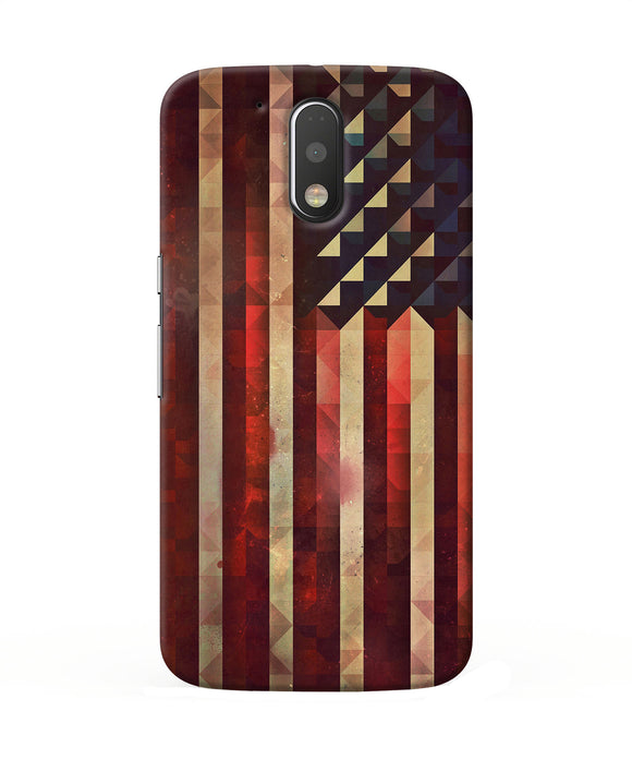 Vintage Us Flag Moto G4 / G4 Plus Back Cover