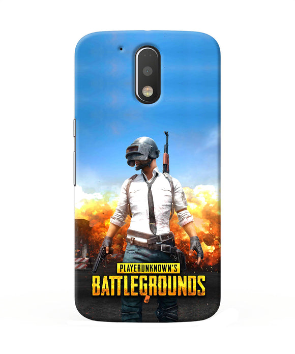 Pubg Poster Moto G4 / G4 Plus Back Cover