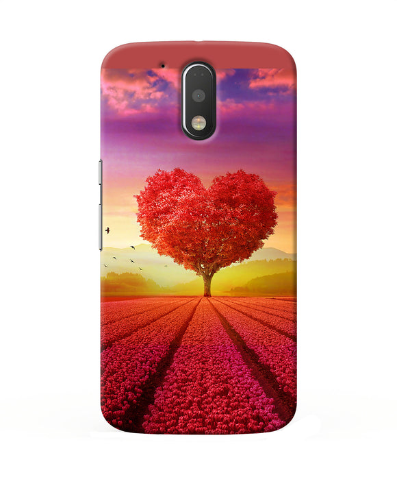 Natural Heart Tree Moto G4 / G4 Plus Back Cover
