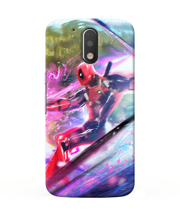 Deadpool Super Hero Moto G4 / G4 Plus Back Cover