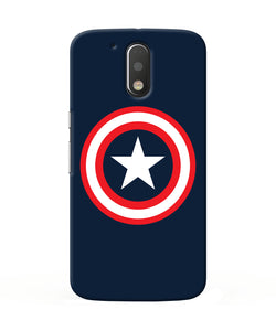 Captain America Logo Moto G4 / G4 Plus Back Cover