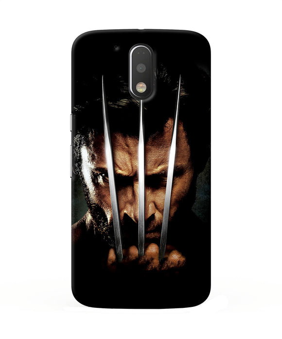 Wolverine Poster Moto G4 / G4 Plus Back Cover