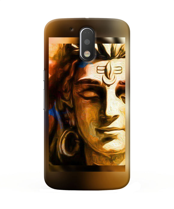 Shiva Painting Moto G4 / G4 Plus Back Cover