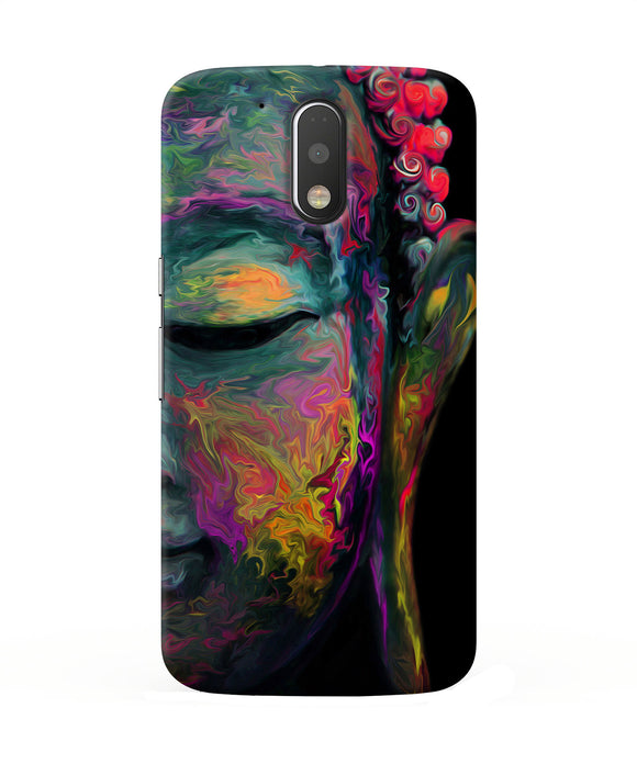 Buddha Face Painting Moto G4 / G4 Plus Back Cover