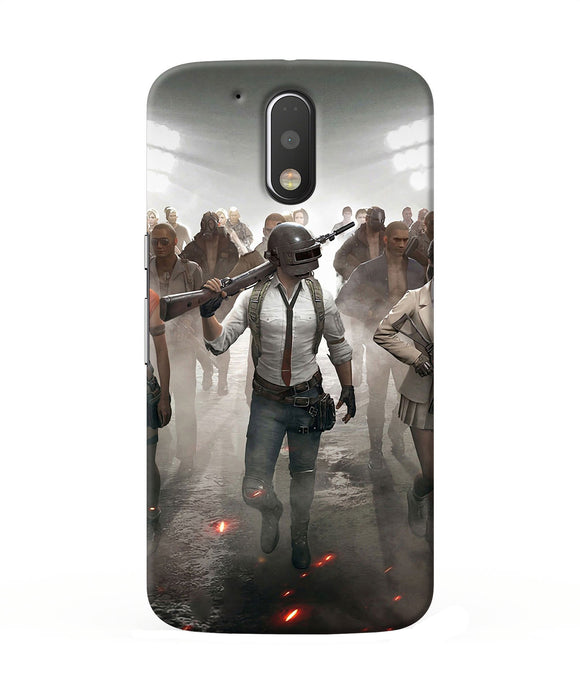 Pubg Fight Over Moto G4 / G4 Plus Back Cover