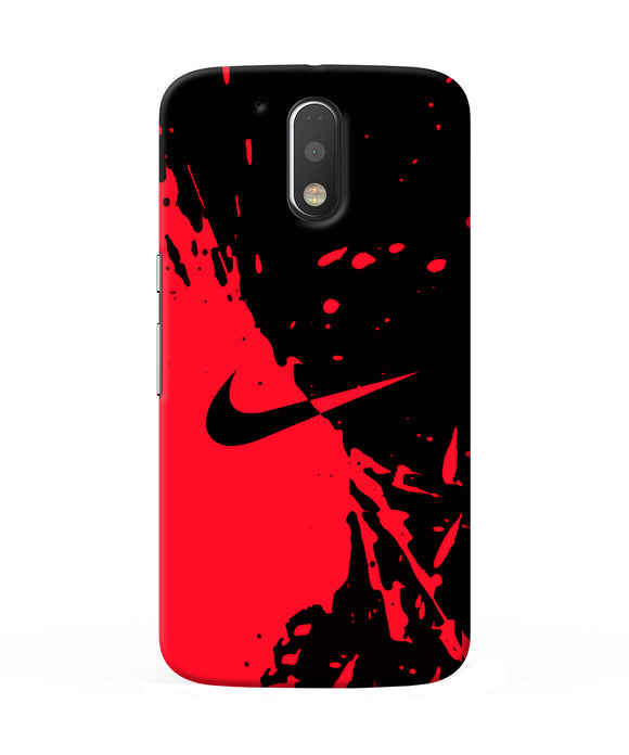 Nike Red Black Poster Moto G4 / G4 Plus Back Cover