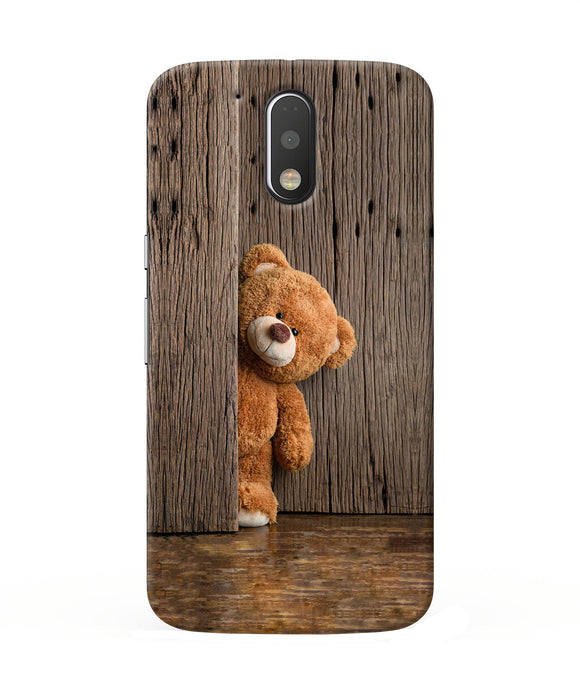 Teddy Wooden Moto G4 / G4 Plus Back Cover