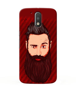 Beardo Character Moto G4 / G4 Plus Back Cover