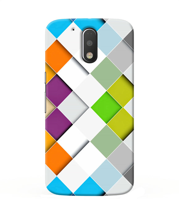 Abstract Color Box Moto G4 / G4 Plus Back Cover