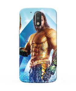 Aquaman Water Poster Moto G4 / G4 Plus Back Cover