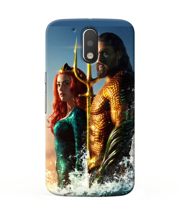 Aquaman Couple Moto G4 / G4 Plus Back Cover