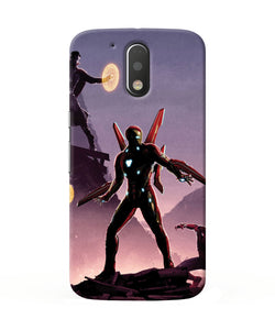 Ironman On Planet Moto G4 / G4 Plus Back Cover