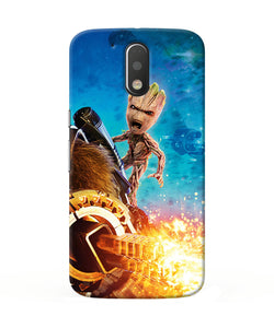 Groot Angry Moto G4 / G4 Plus Back Cover