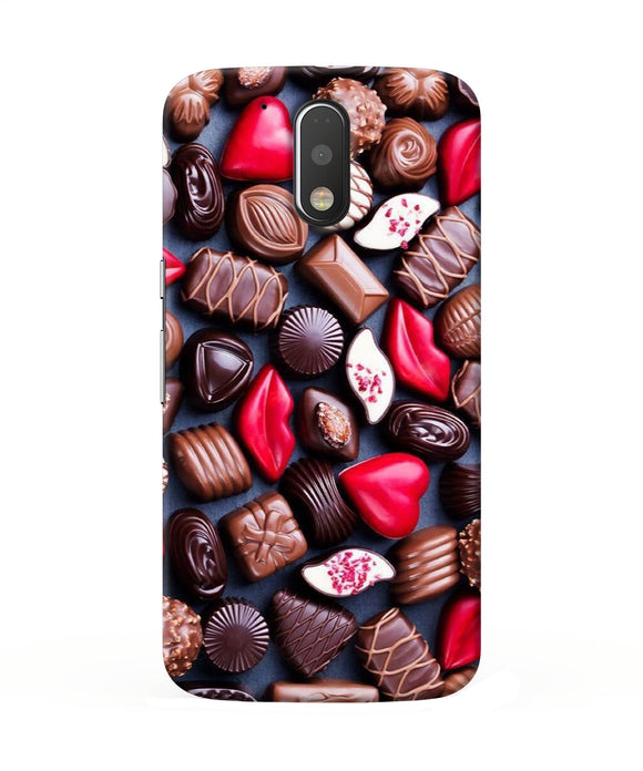 Valentine Special Chocolates Moto G4 / G4 Plus Back Cover