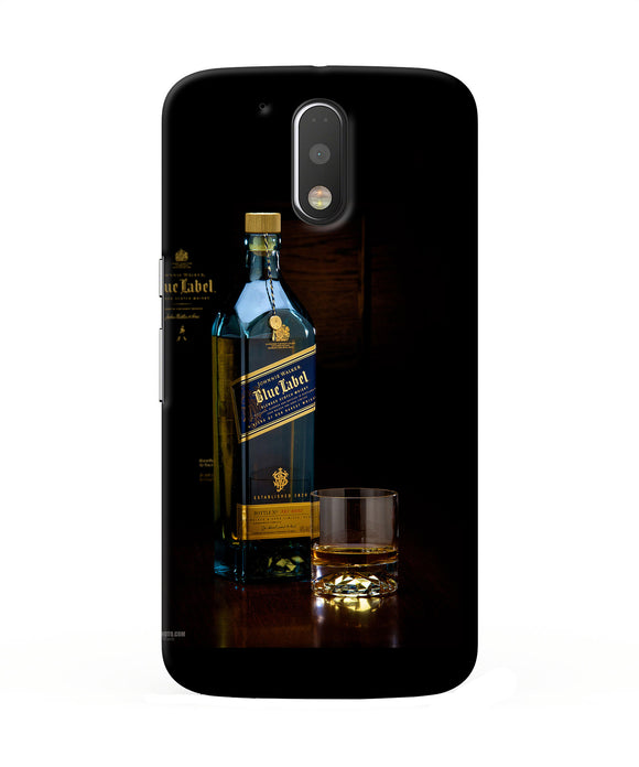 Blue Lable Scotch Moto G4 / G4 Plus Back Cover