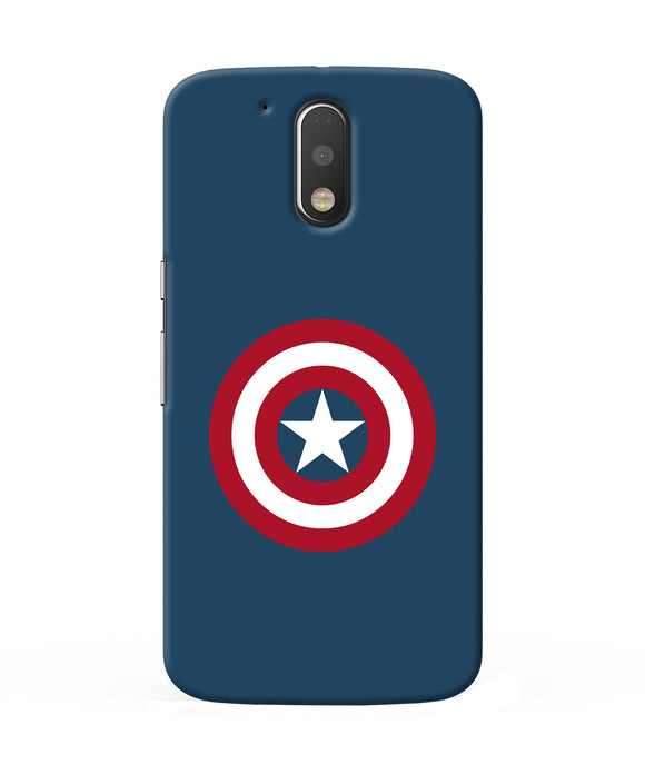 Captain America Logo Moto G4 / G4 Plus Back Cover