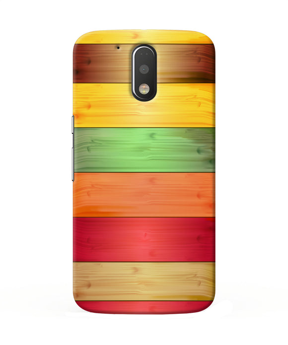 Wooden Colors Moto G4 / G4 Plus Back Cover