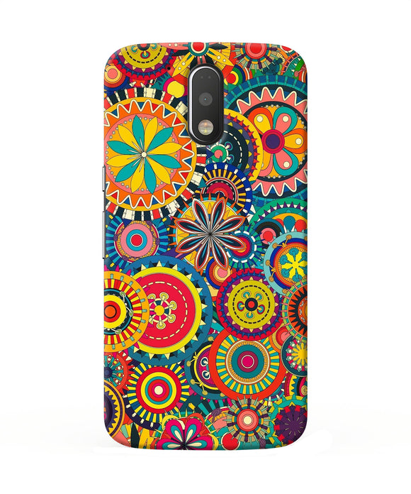 Colorful Circle Pattern Moto G4 / G4 Plus Back Cover