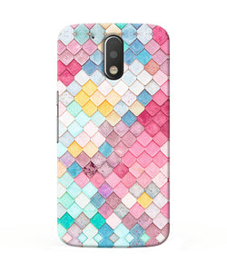 Colorful Fish Skin Moto G4 / G4 Plus Back Cover