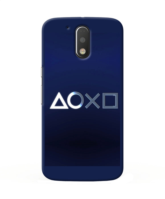 Aoxo Logo Moto G4 / G4 Plus Back Cover