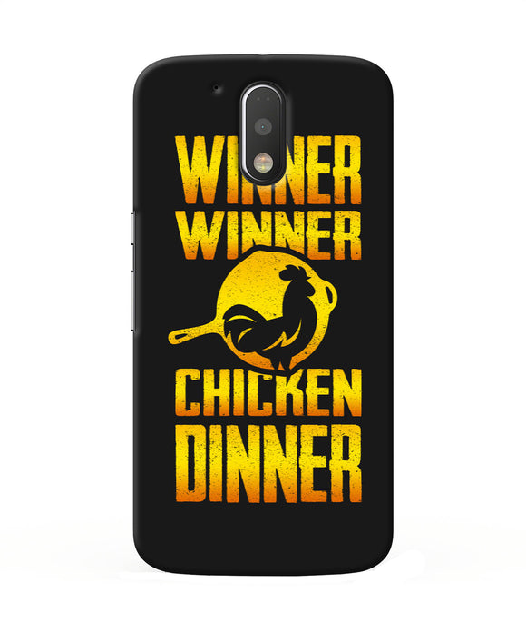 Pubg Chicken Dinner Moto G4 / G4 Plus Back Cover