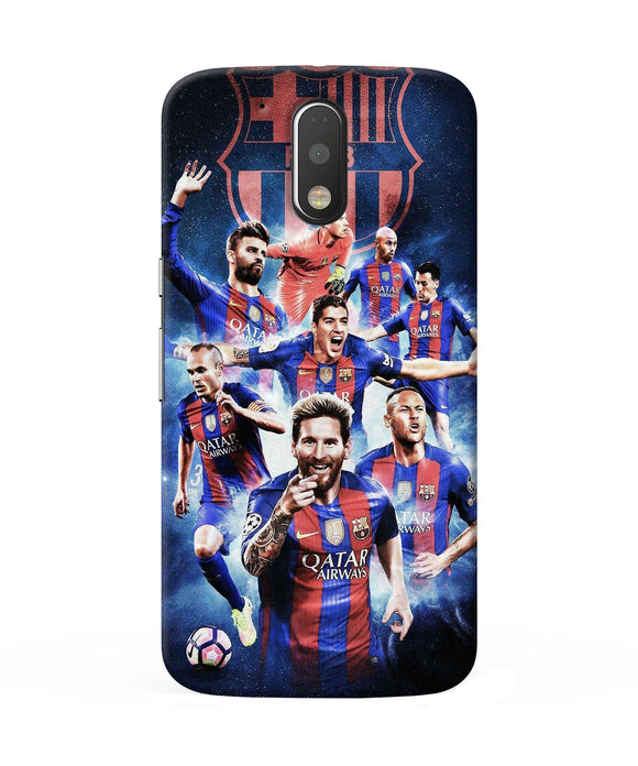 Messi Fcb Team Moto G4 / G4 Plus Back Cover