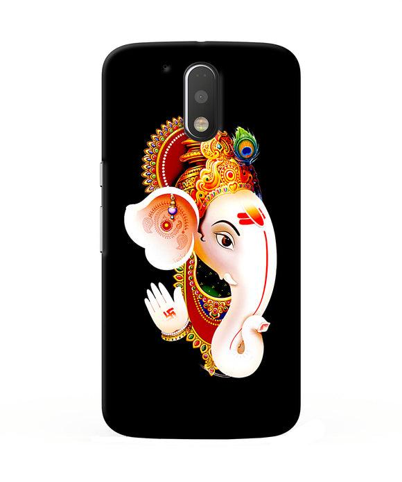 Lord Ganesh Face Moto G4 / G4 Plus Back Cover