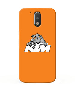 Ktm Dog Logo Moto G4 / G4 Plus Back Cover