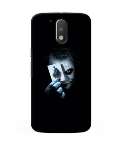 Joker Dark Knight Card Moto G4 / G4 Plus Back Cover