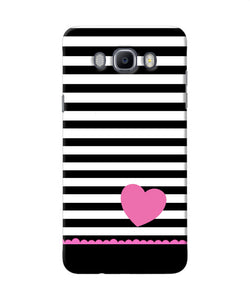 Abstract Heart Samsung J7 2016 Back Cover