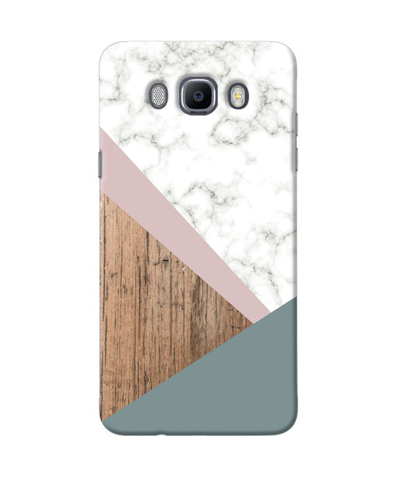 Marble Wood Abstract Samsung J7 2016 Back Cover