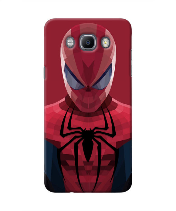 Spiderman Art Samsung J7 2016 Real 4D Back Cover